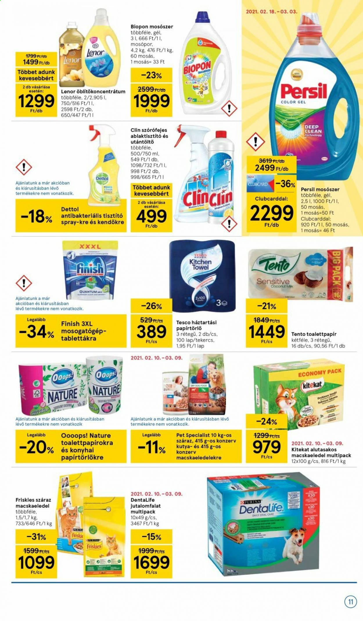 TESCO akciós újságok - 2021.02.25 - 2021.03.03. Oldal 11