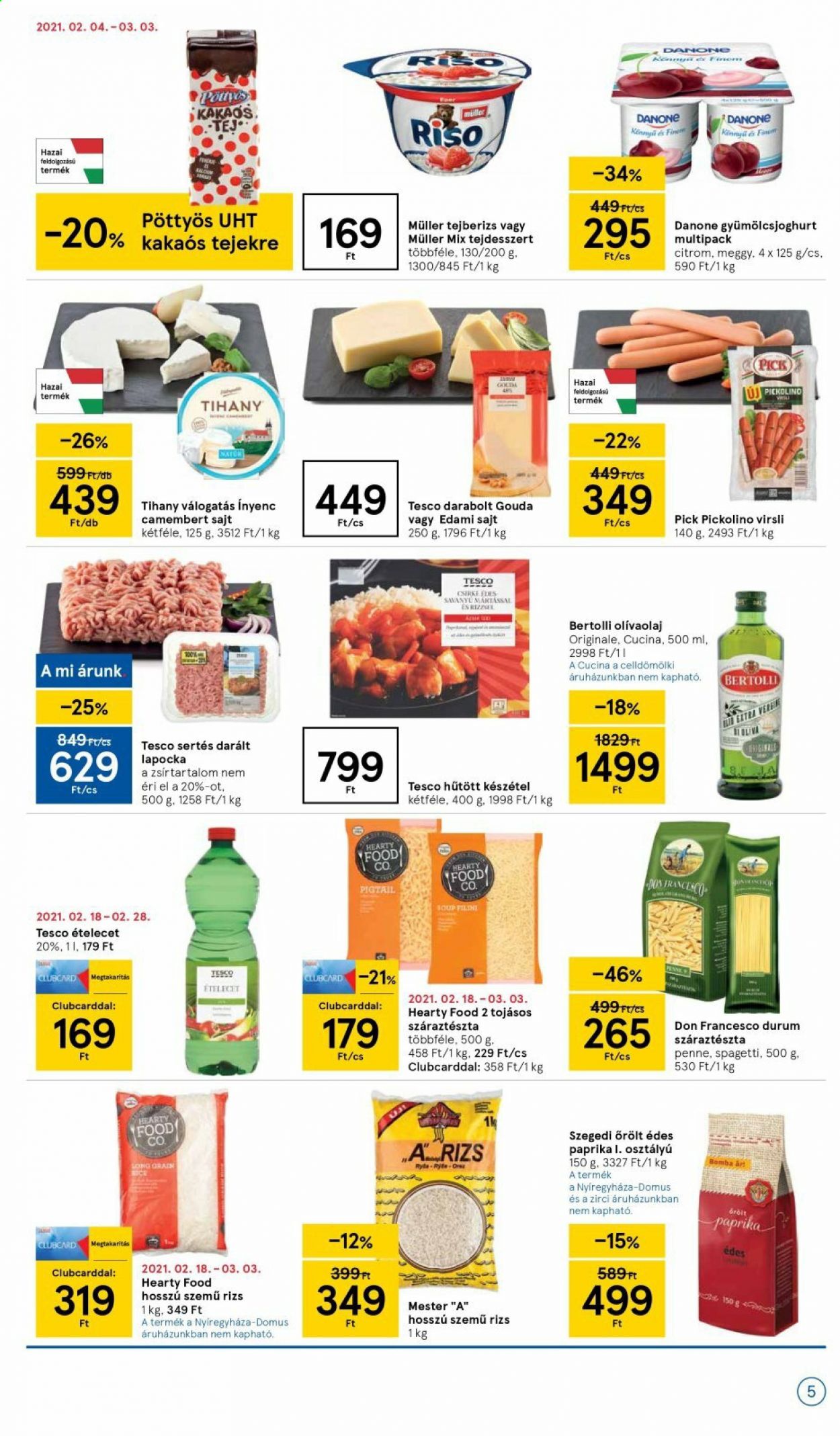 TESCO akciós újságok - 2021.02.25 - 2021.03.03. Oldal 5