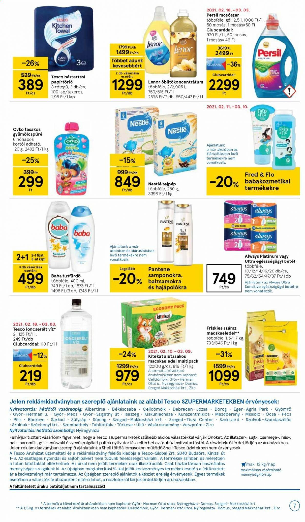 TESCO akciós újságok - 2021.02.25 - 2021.03.03. Oldal 7