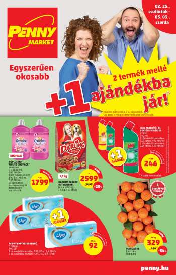 Újság Penny Market - 2021.02.25 - 2021.03.03.
