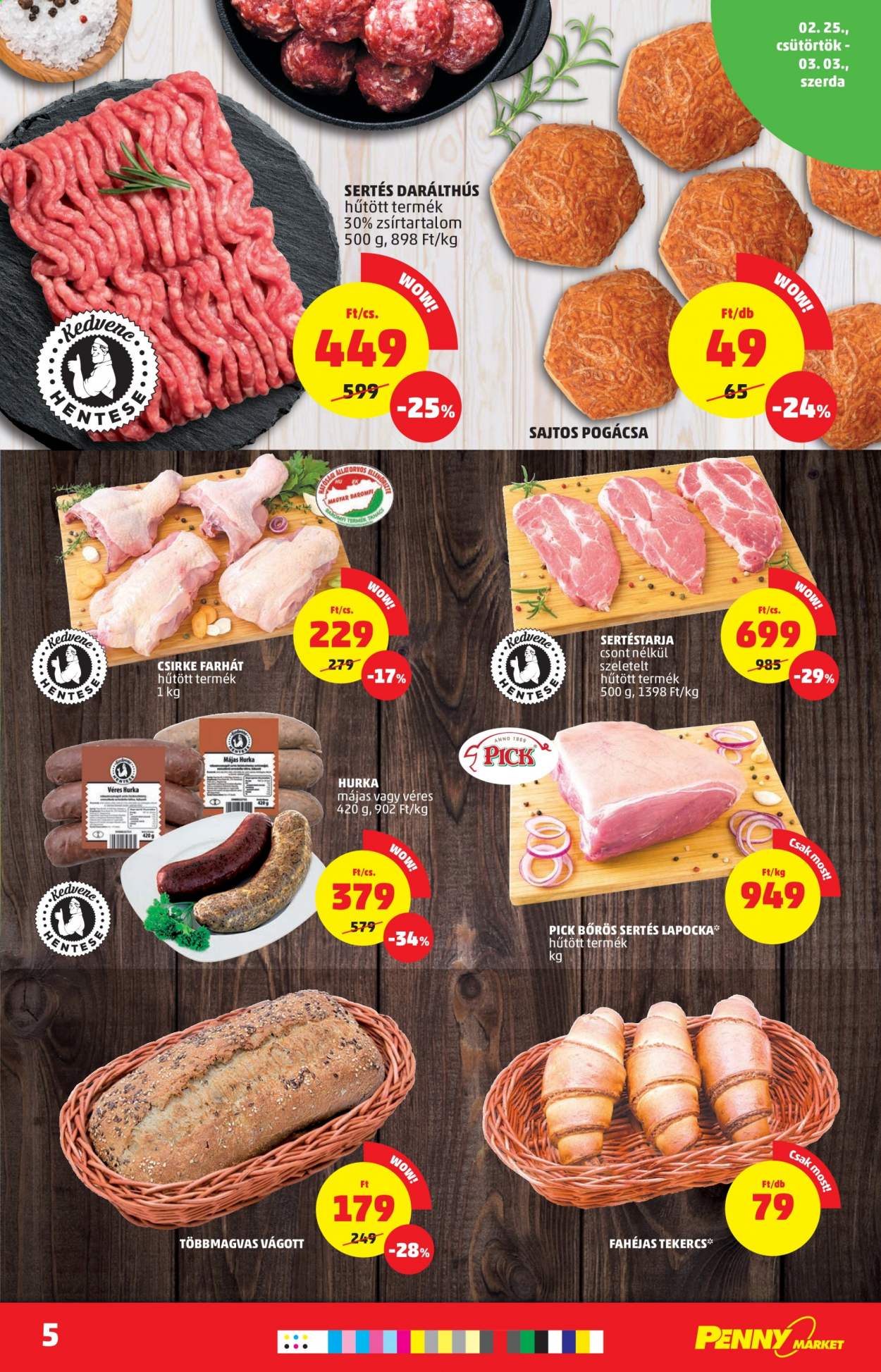 Penny Market akciós újságok - 2021.02.25 - 2021.03.03. Oldal 5