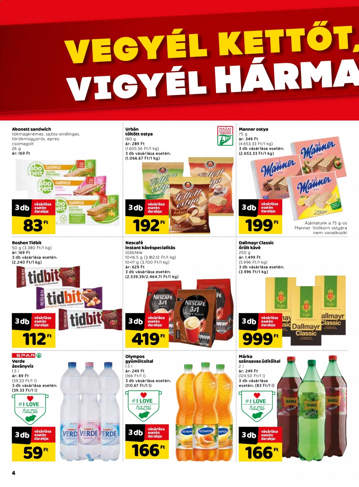 INTERSPAR akciós újságok - 2021.02.25 - 2021.03.03. Oldal 4