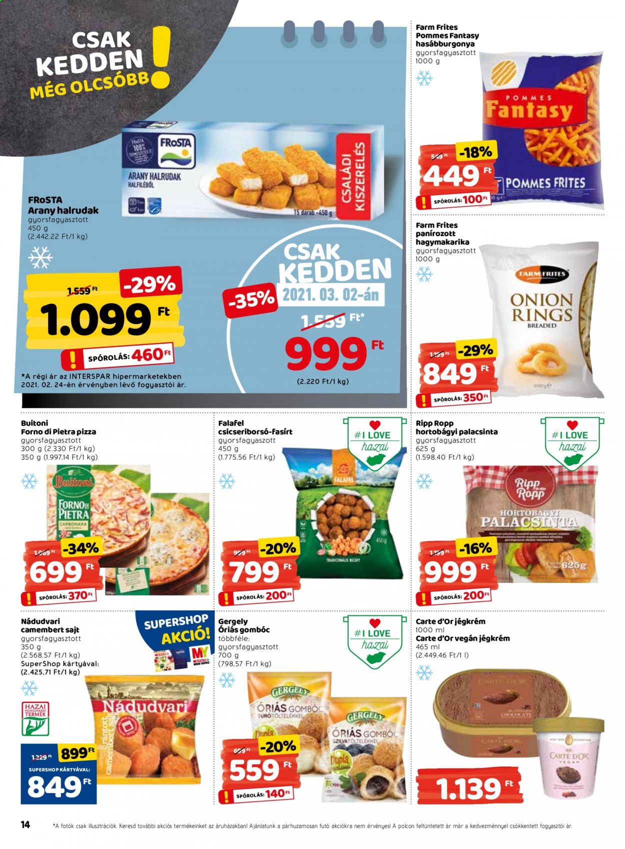 INTERSPAR akciós újságok - 2021.02.25 - 2021.03.03. Oldal 14