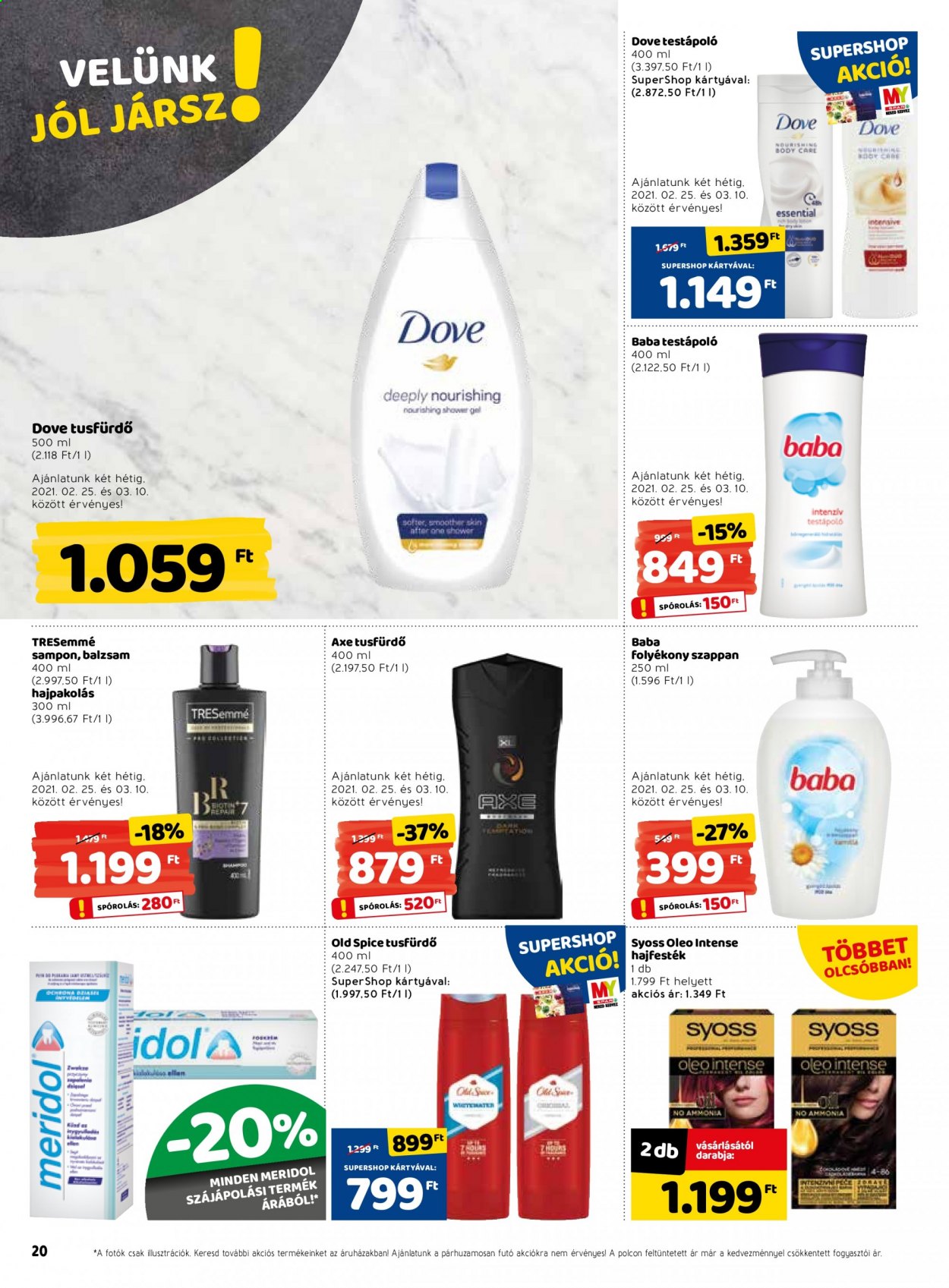 INTERSPAR akciós újságok - 2021.02.25 - 2021.03.03. Oldal 20
