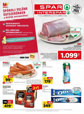 Újság SPAR - 2021.02.25 - 2021.03.03.