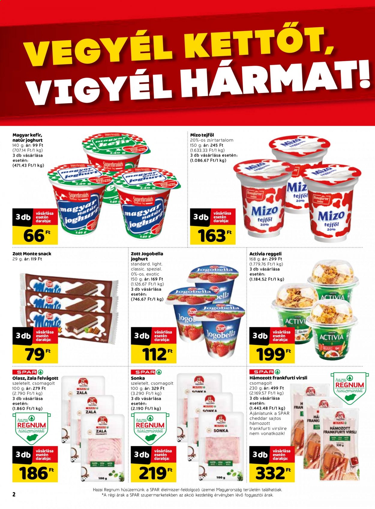 SPAR akciós újságok - 2021.02.25 - 2021.03.03. Oldal 2