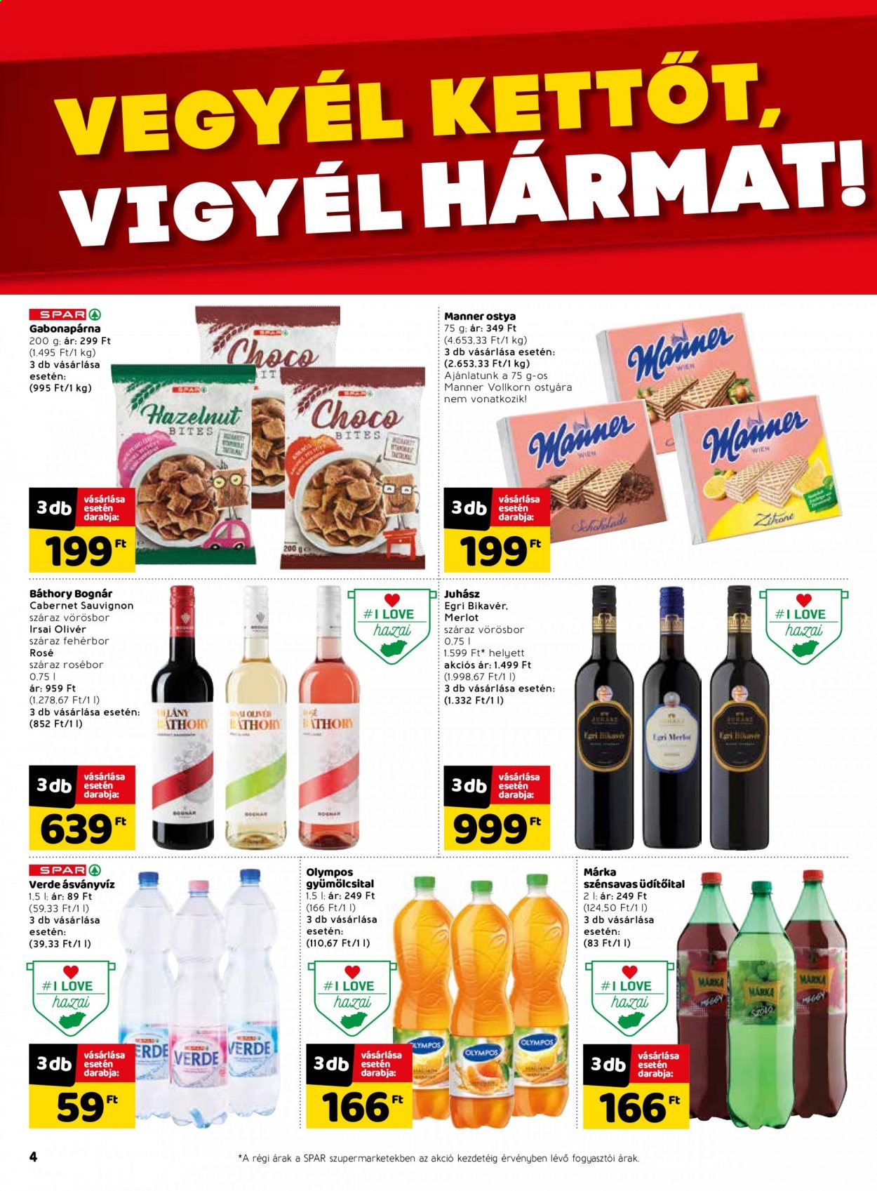 SPAR akciós újságok - 2021.02.25 - 2021.03.03. Oldal 4