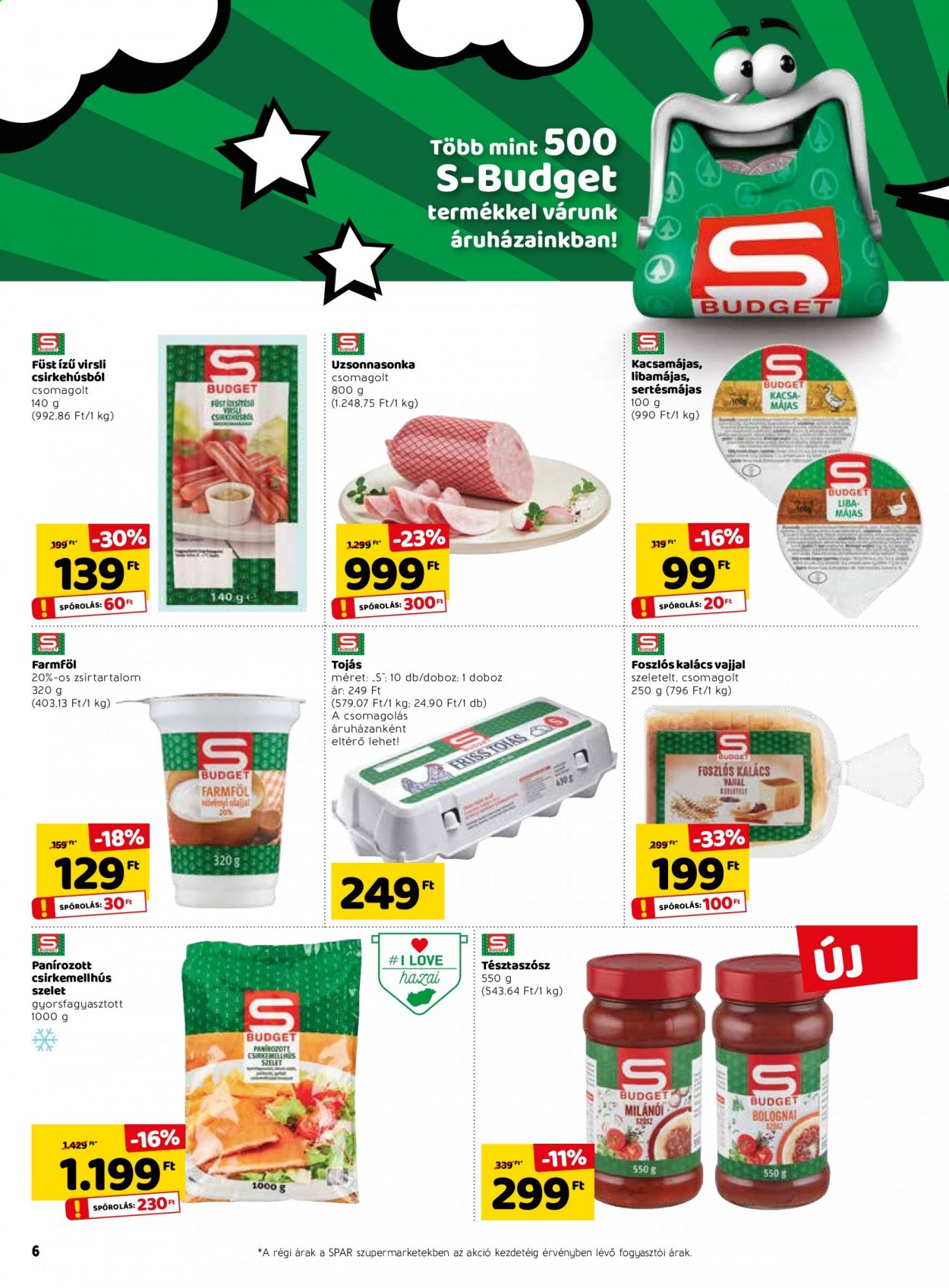 SPAR akciós újságok - 2021.02.25 - 2021.03.03. Oldal 6
