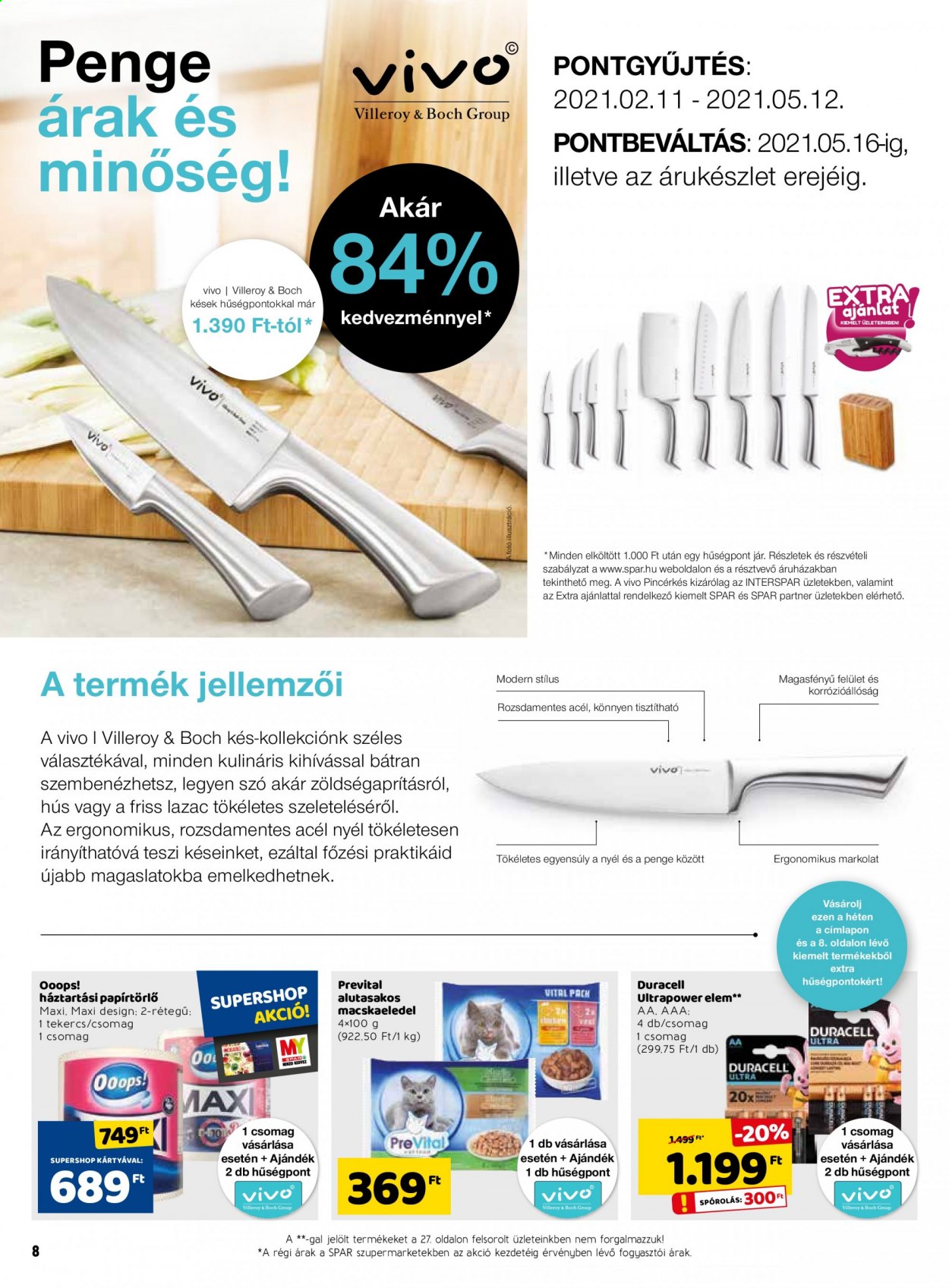 SPAR akciós újságok - 2021.02.25 - 2021.03.03. Oldal 8