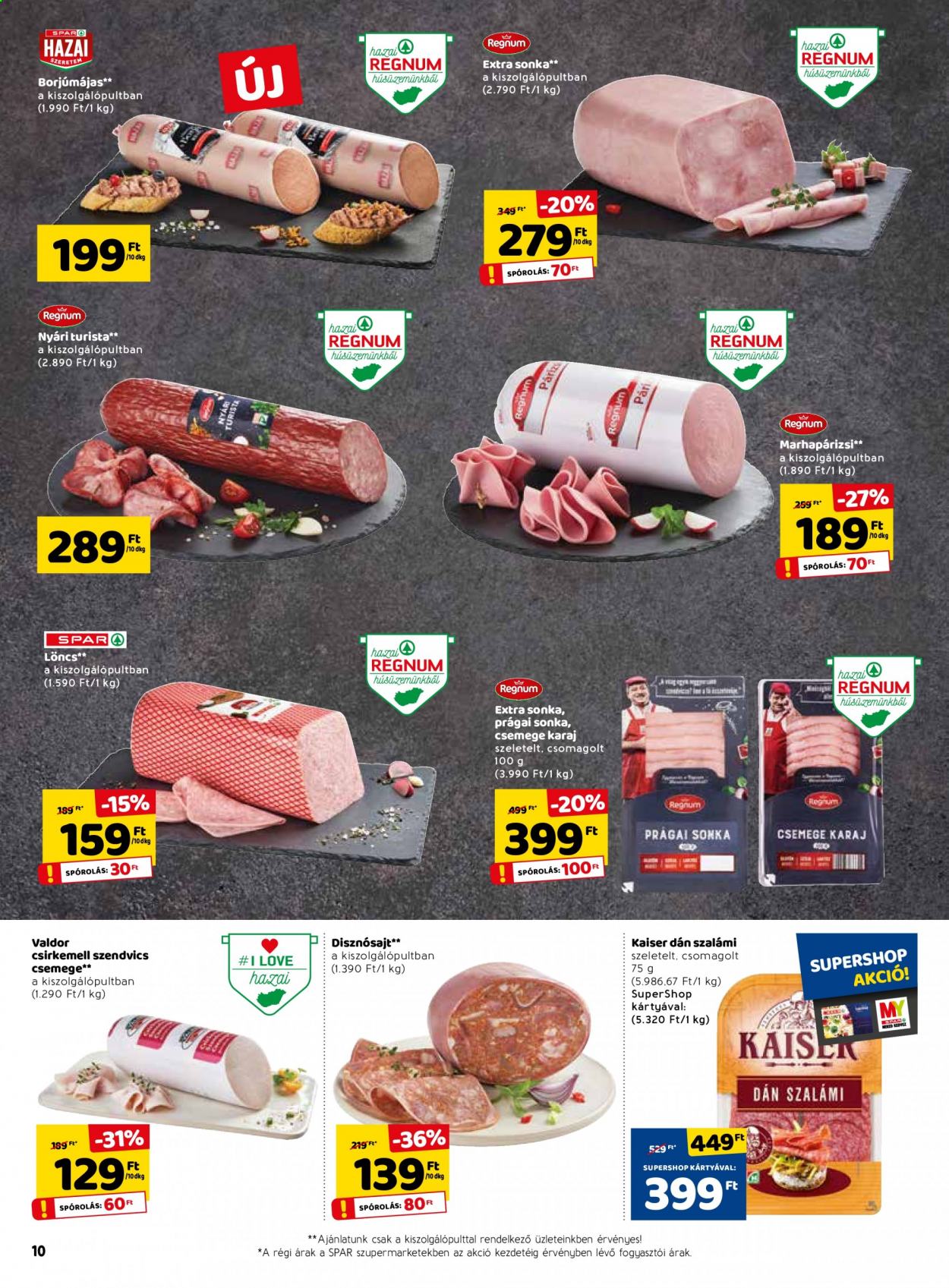 SPAR akciós újságok - 2021.02.25 - 2021.03.03. Oldal 10