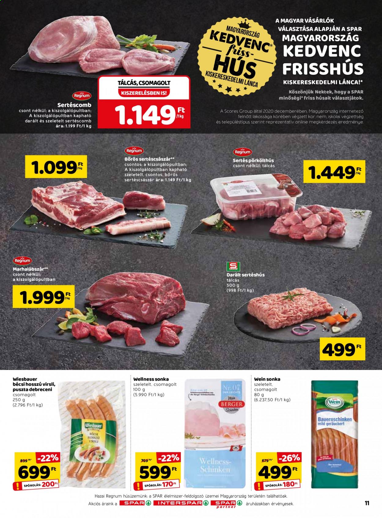 SPAR akciós újságok - 2021.02.25 - 2021.03.03. Oldal 11