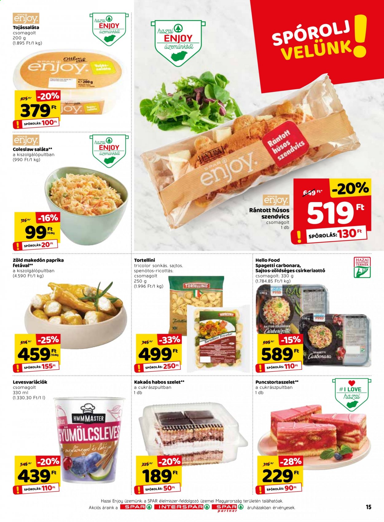 SPAR akciós újságok - 2021.02.25 - 2021.03.03. Oldal 15