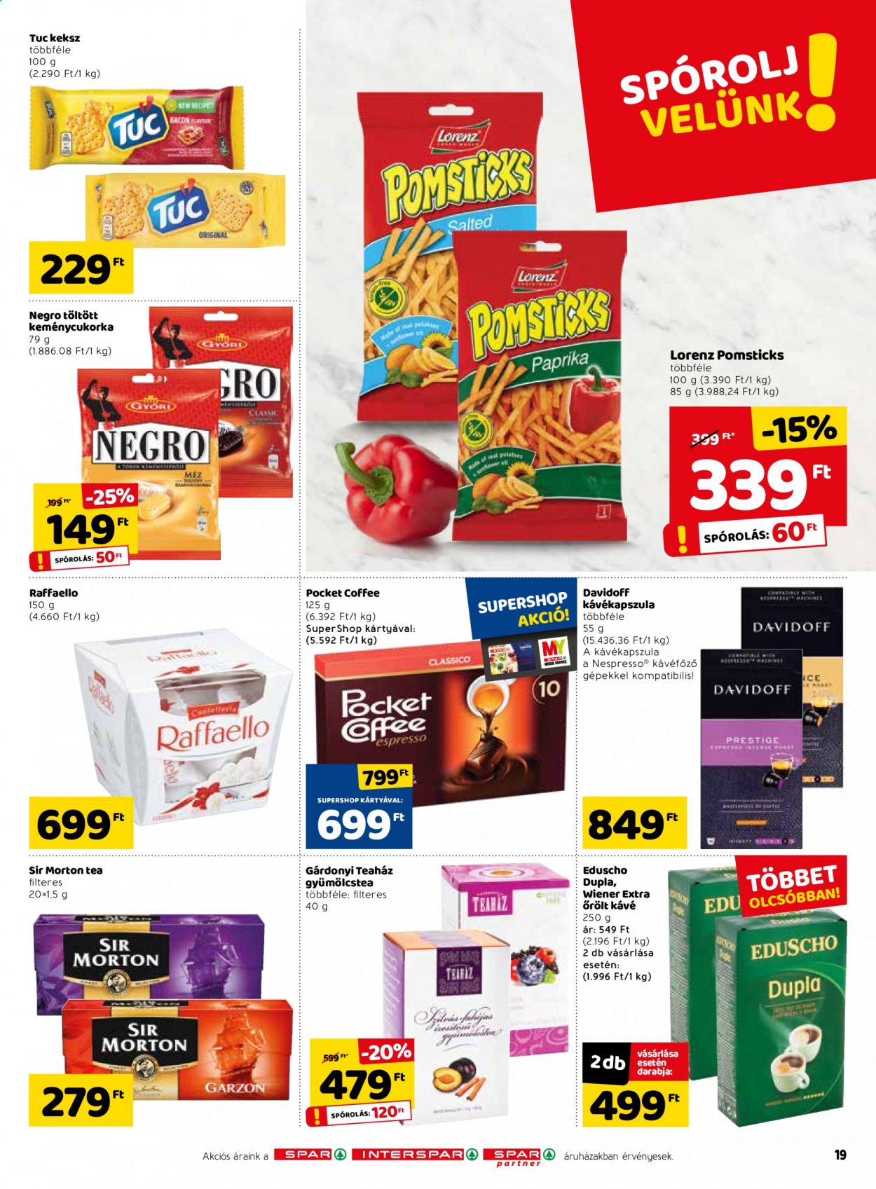 SPAR akciós újságok - 2021.02.25 - 2021.03.03. Oldal 19