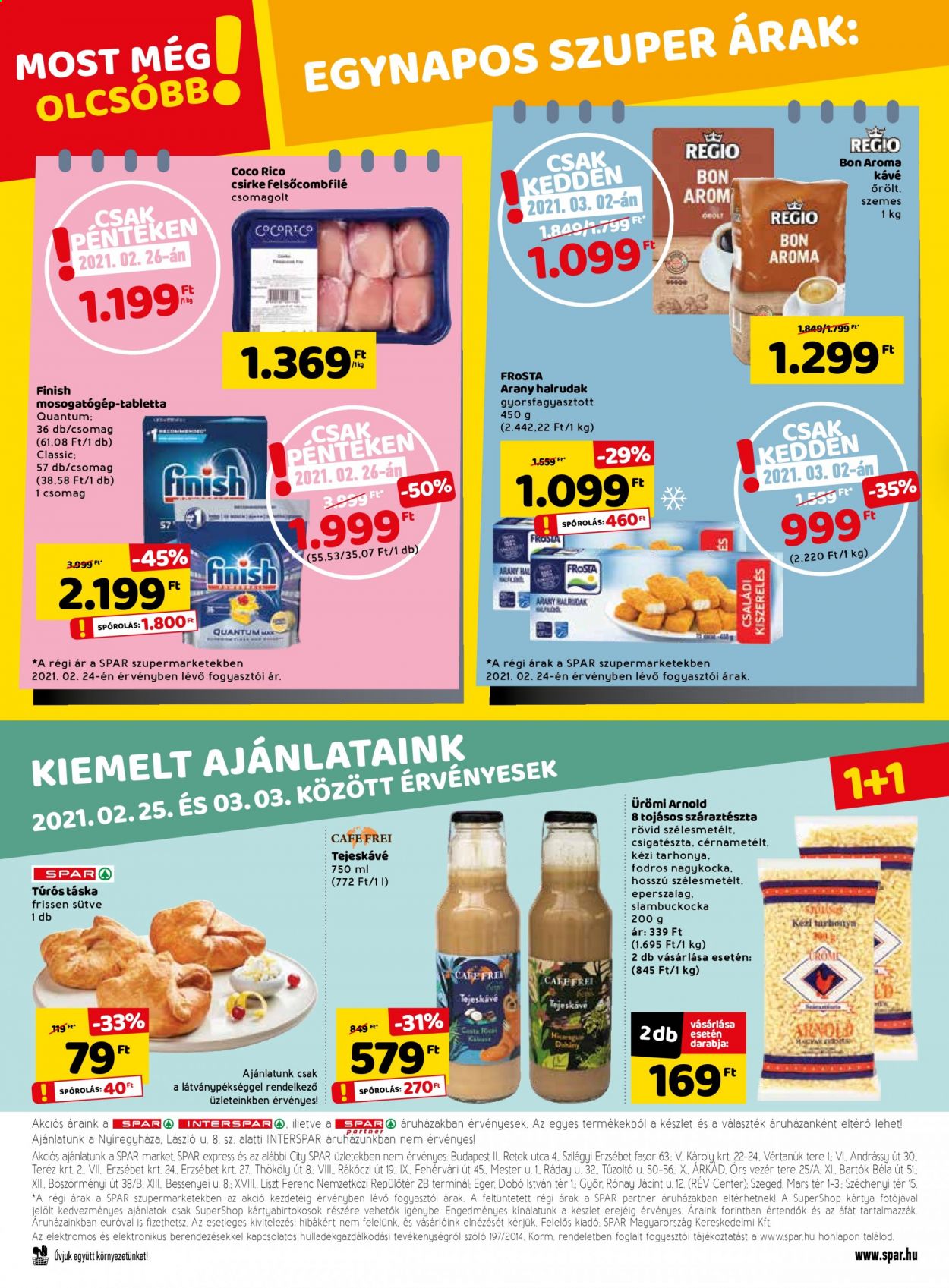 SPAR akciós újságok - 2021.02.25 - 2021.03.03. Oldal 28