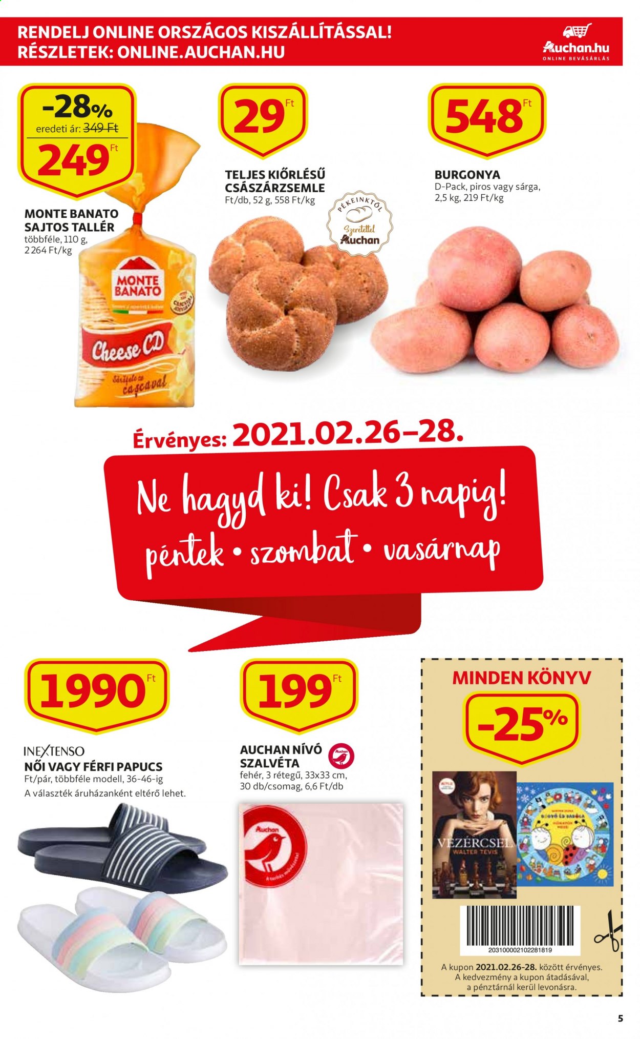 Auchan akciós újságok - 2021.02.25 - 2021.03.03. Oldal 5