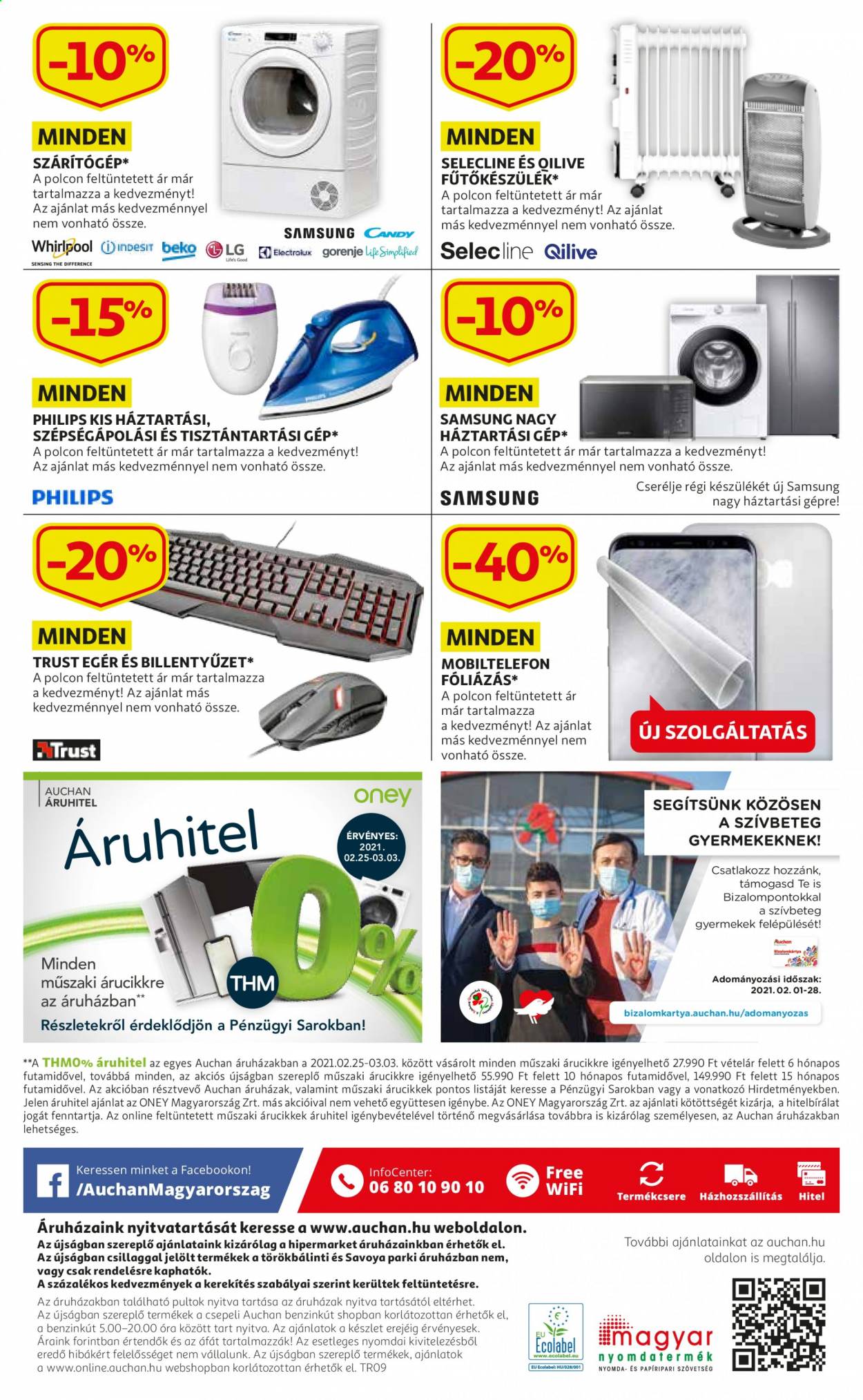 Auchan akciós újságok - 2021.02.25 - 2021.03.03. Oldal 34