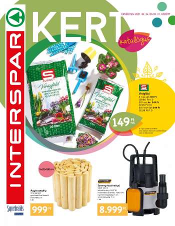 Újság INTERSPAR - 2021.02.24 - 2021.03.31.