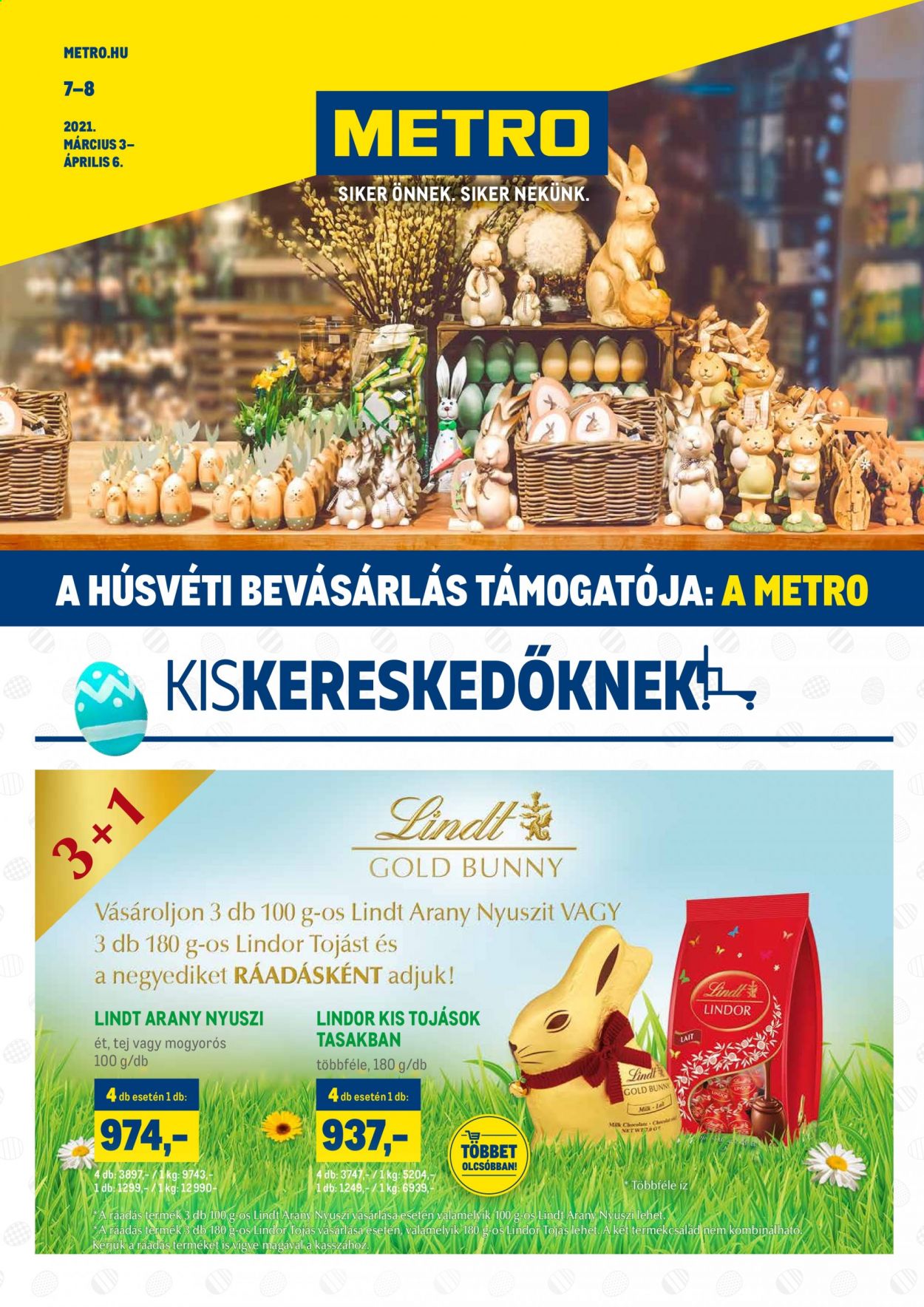 Metro akciós újságok - 2021.03.03 - 2021.04.06. Oldal 1