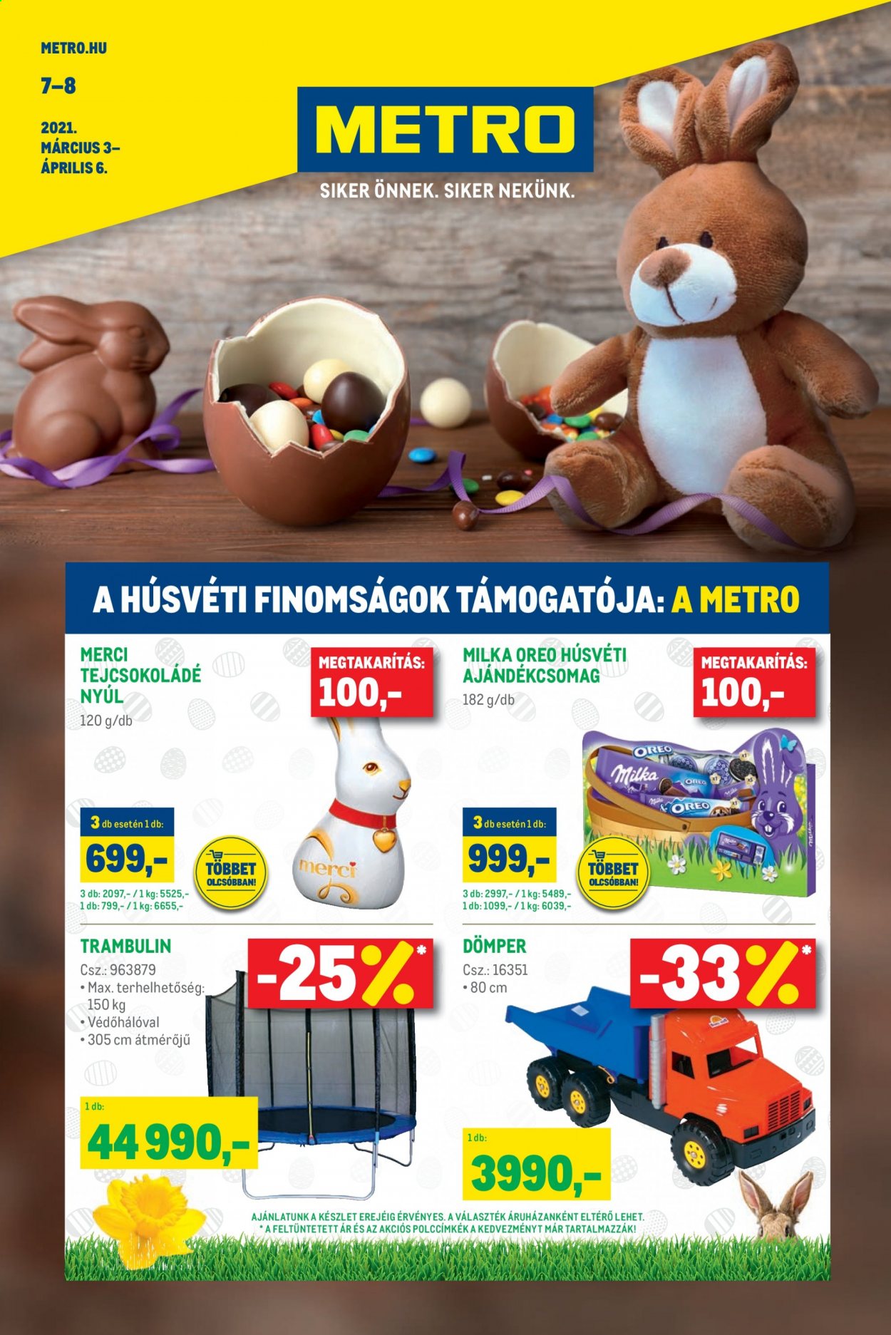 Metro akciós újságok - 2021.03.03 - 2021.04.06. Oldal 1