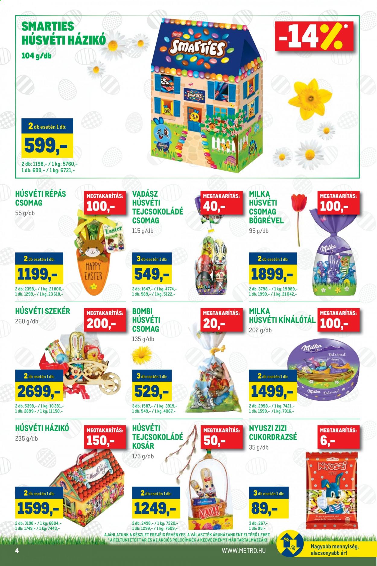 Metro akciós újságok - 2021.03.03 - 2021.04.06. Oldal 4