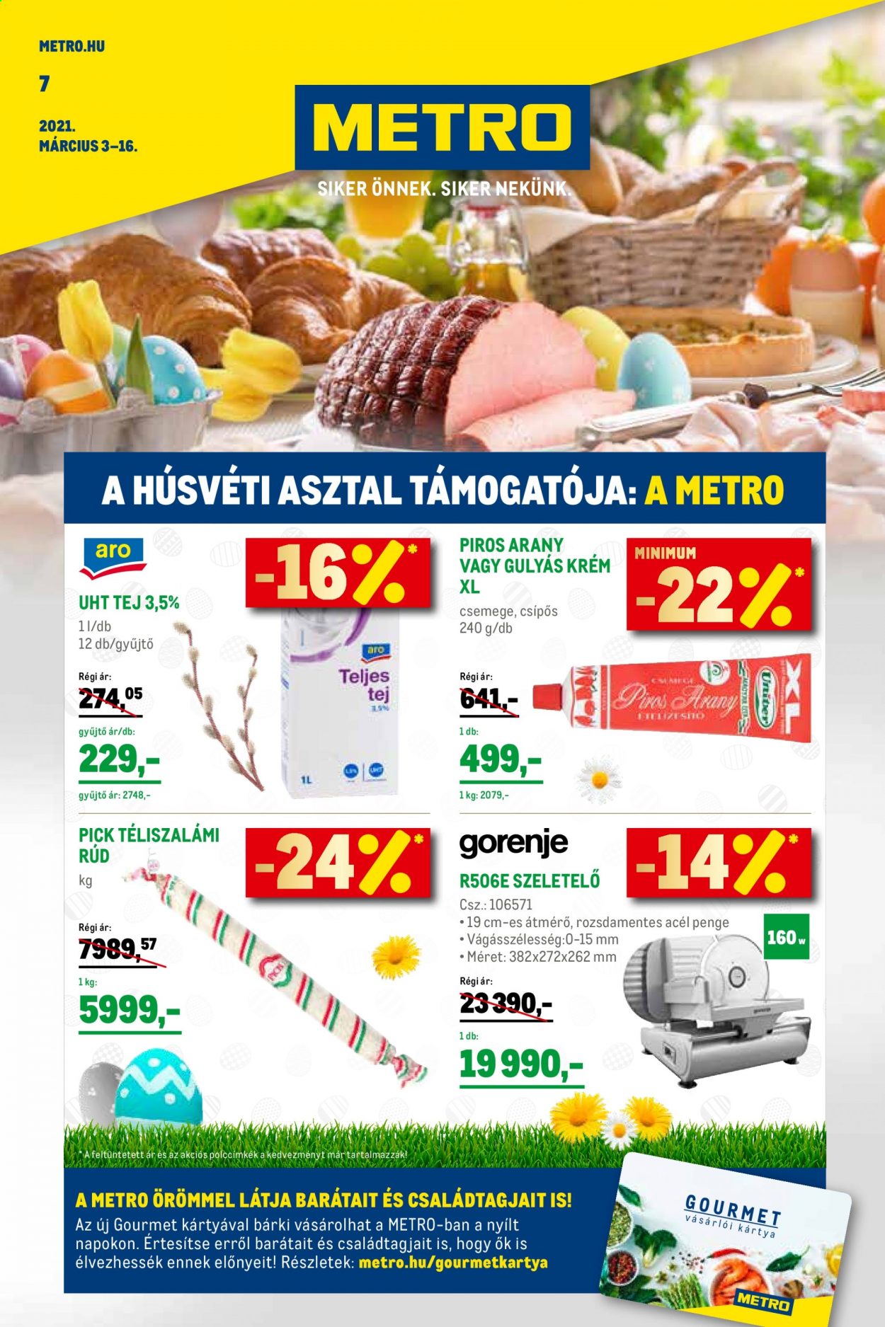 Metro akciós újságok - 2021.03.03 - 2021.03.16. Oldal 1