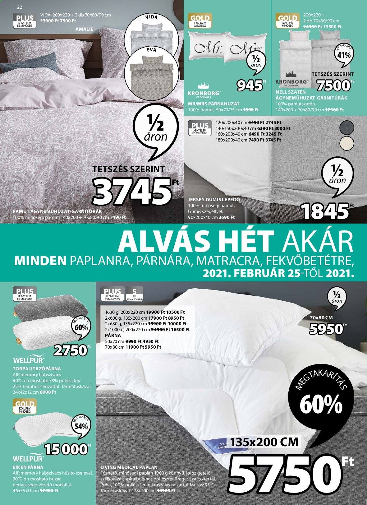 JYSK akciós újságok - 2021.02.25 - 2021.03.09. Oldal 22