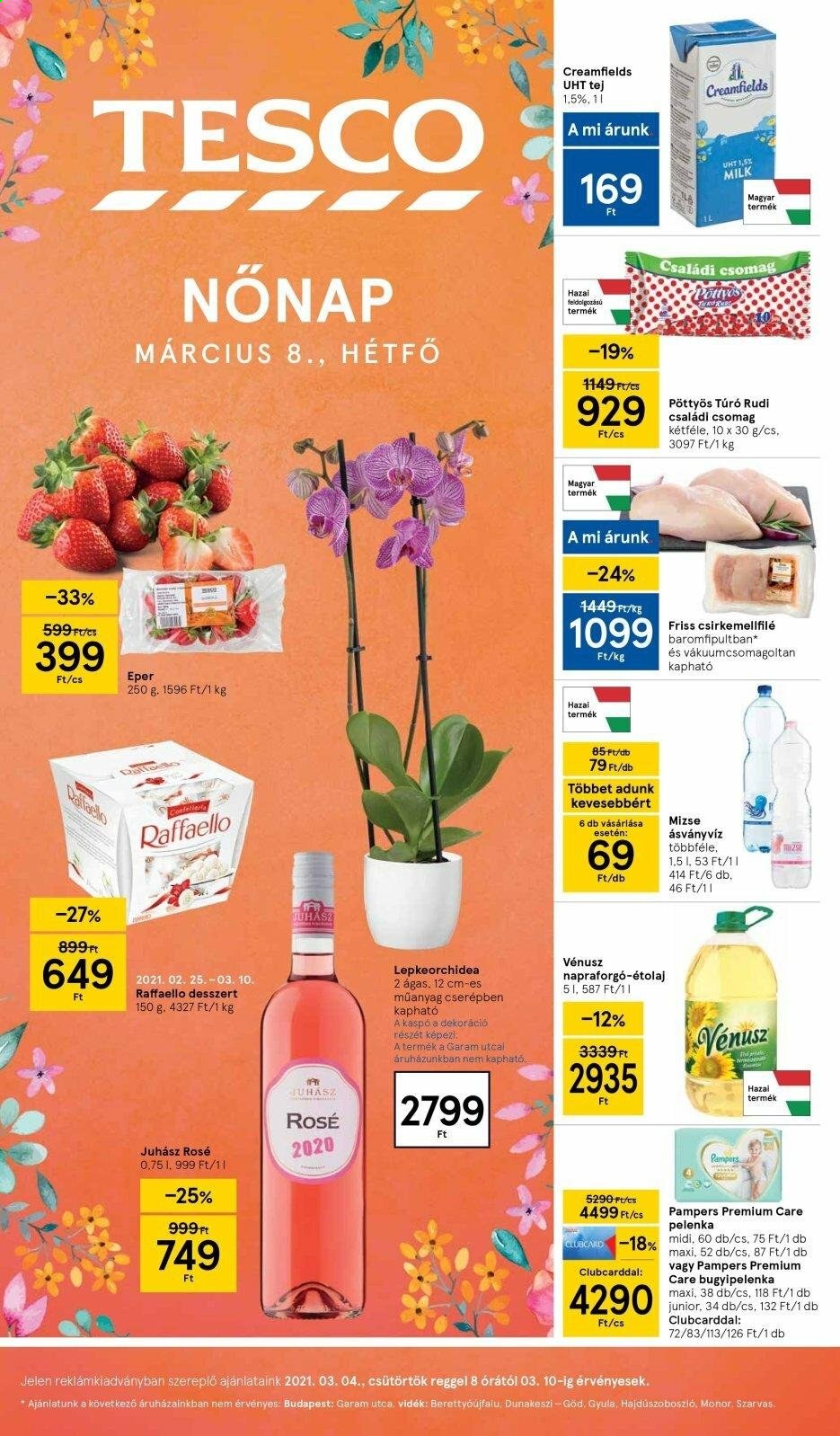 TESCO akciós újságok - 2021.03.04 - 2021.03.10. Oldal 1
