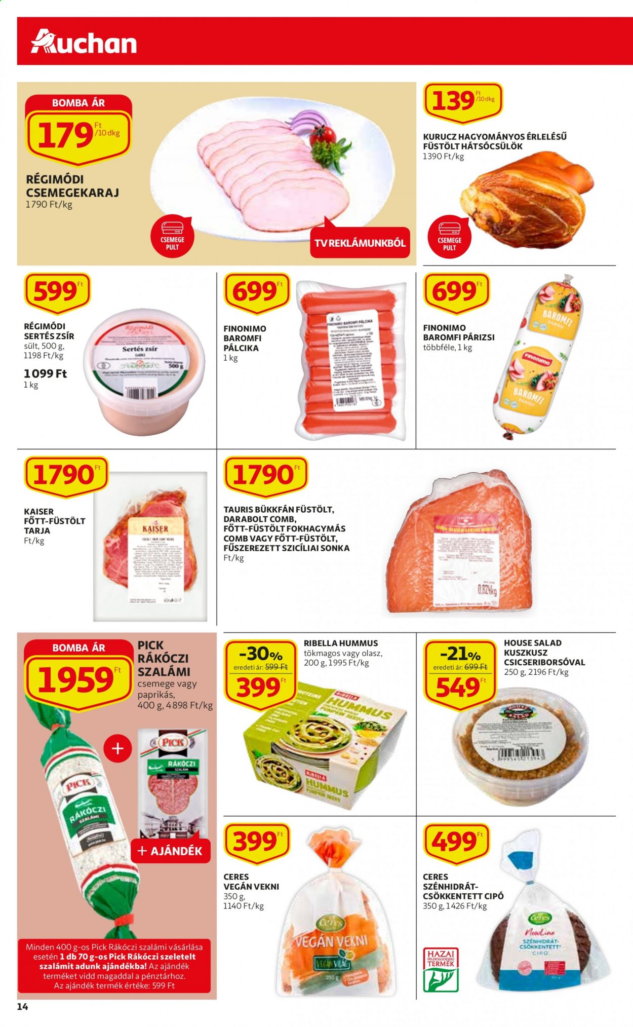 Auchan akciós újságok - 2021.03.04 - 2021.03.10. Oldal 14