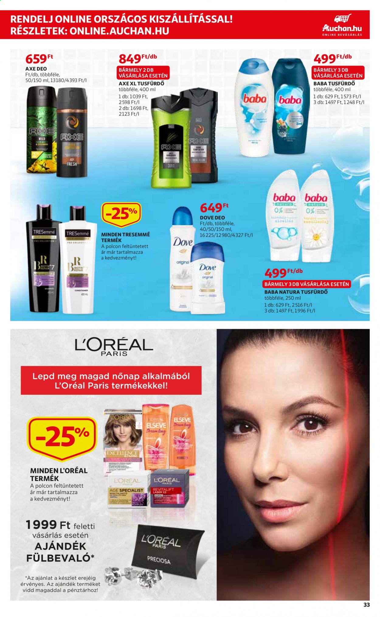 Auchan akciós újságok - 2021.03.04 - 2021.03.10. Oldal 33