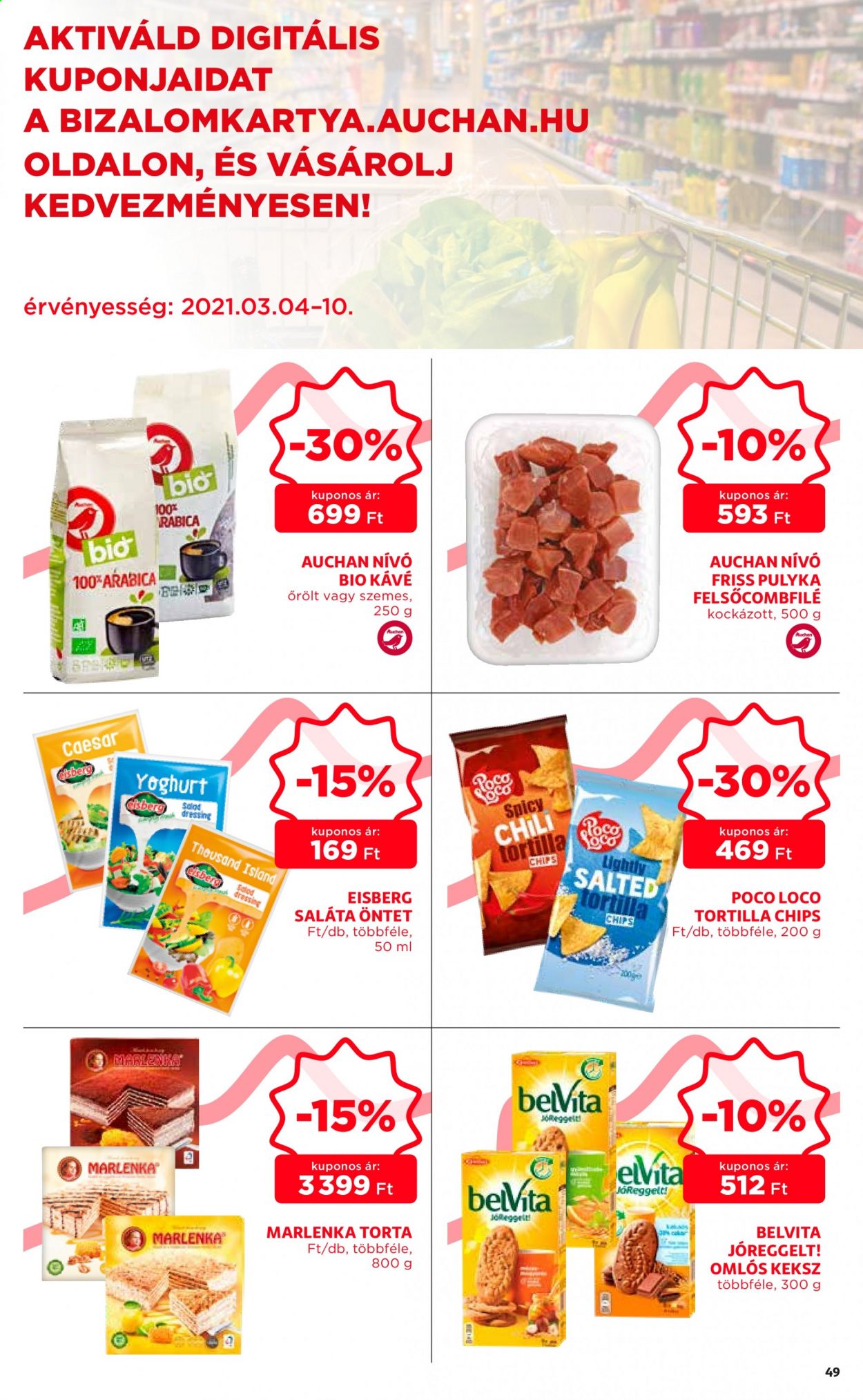 Auchan akciós újságok - 2021.03.04 - 2021.03.10. Oldal 49