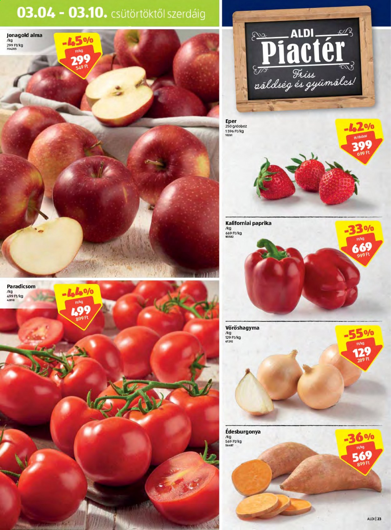 Aldi akciós újságok - 2021.03.04 - 2021.03.10. Oldal 23