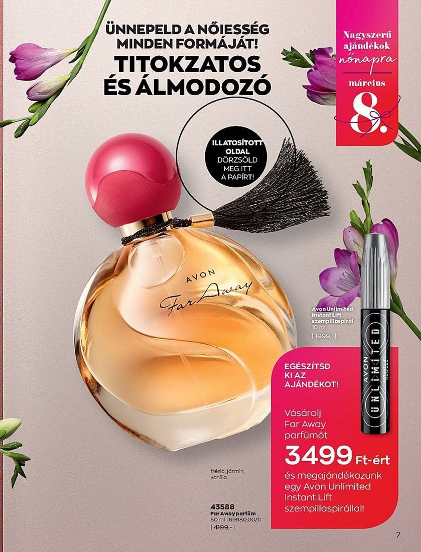 Avon akciós újságok - 2021.03.01 - 2021.03.31. Oldal 7