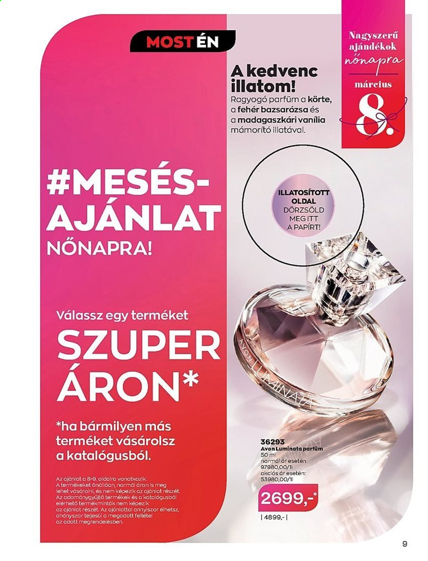 Avon akciós újságok - 2021.03.01 - 2021.03.31. Oldal 9