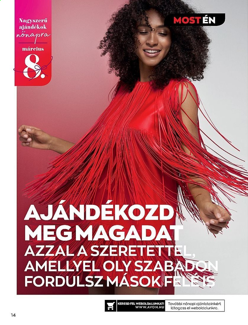 Avon akciós újságok - 2021.03.01 - 2021.03.31. Oldal 14