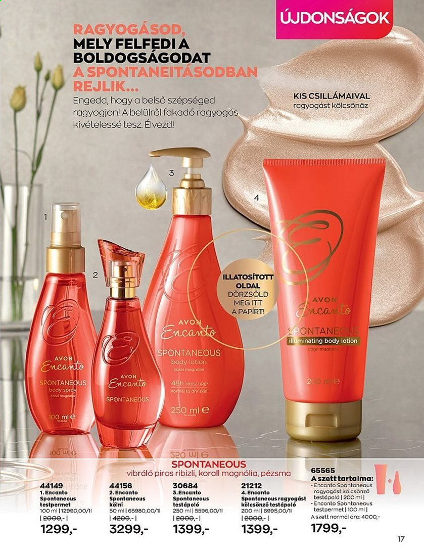 Avon akciós újságok - 2021.03.01 - 2021.03.31. Oldal 17