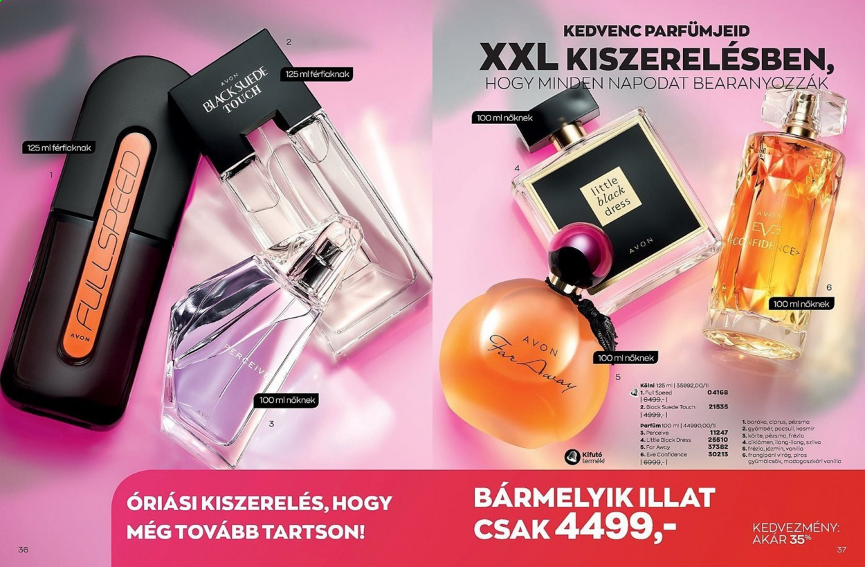 Avon akciós újságok - 2021.03.01 - 2021.03.31. Oldal 36