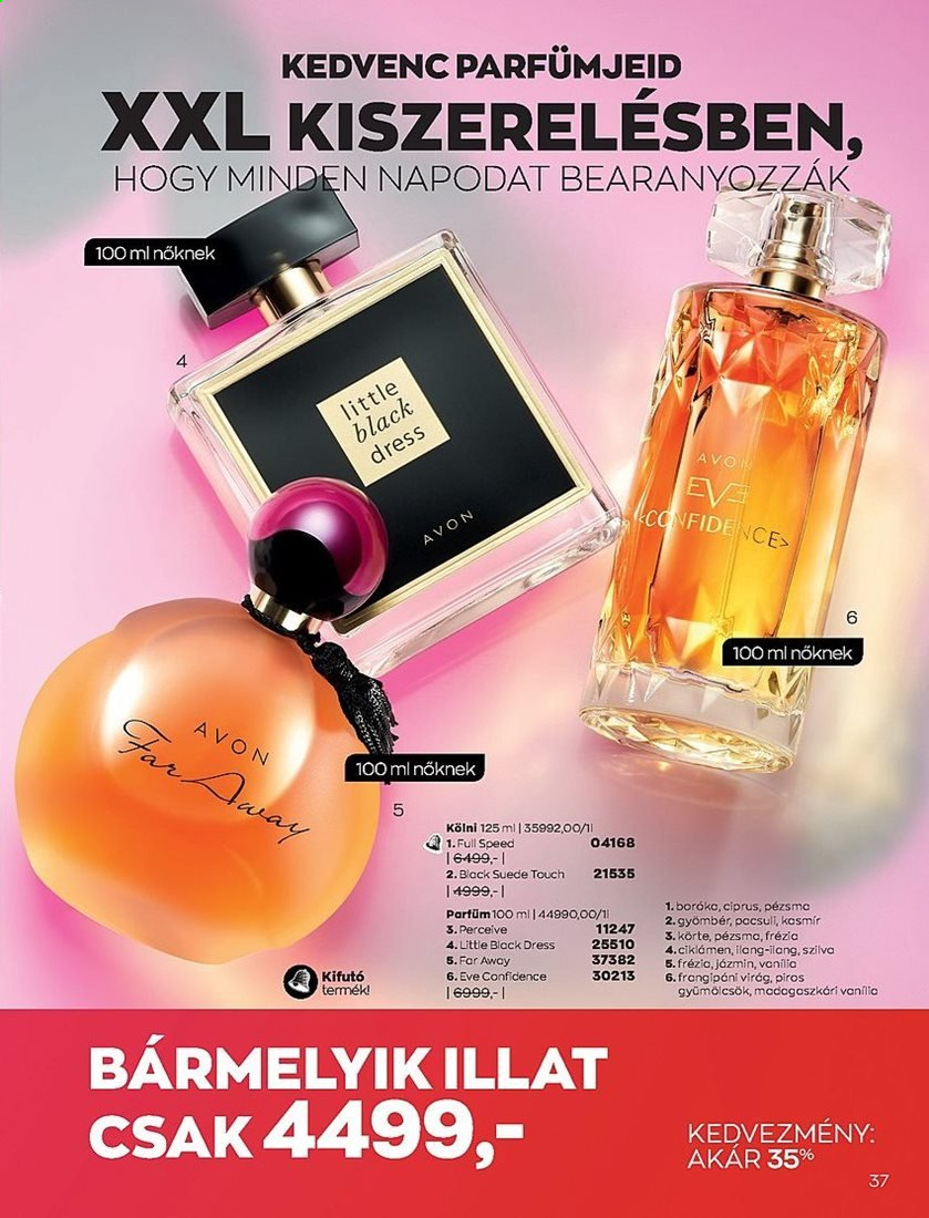 Avon akciós újságok - 2021.03.01 - 2021.03.31. Oldal 37