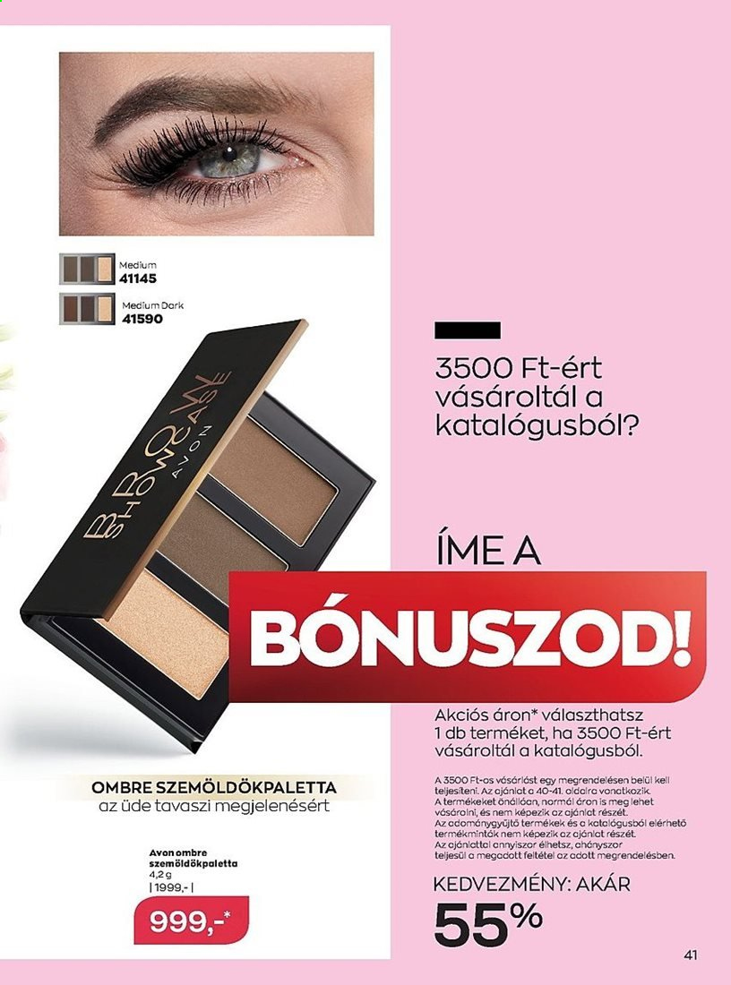 Avon akciós újságok - 2021.03.01 - 2021.03.31. Oldal 41