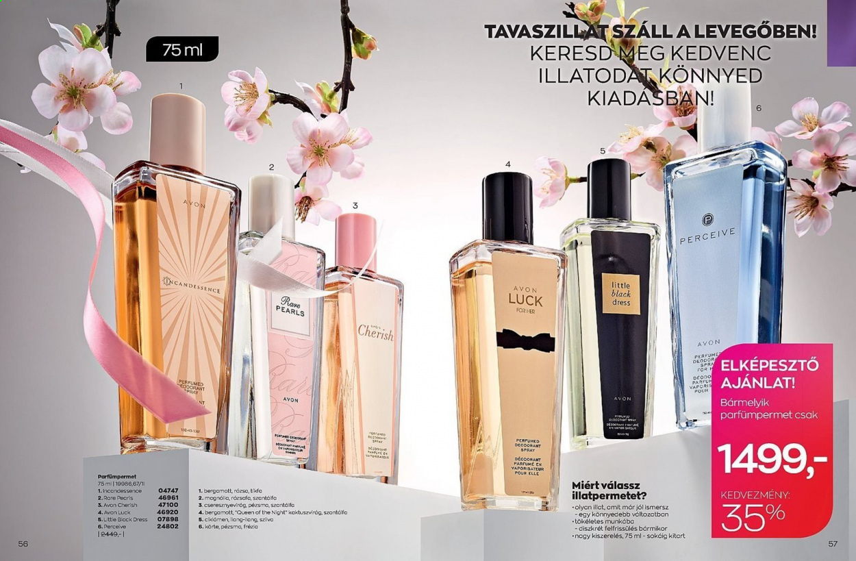 Avon akciós újságok - 2021.03.01 - 2021.03.31. Oldal 56