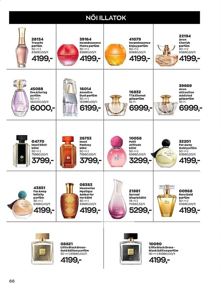 Avon akciós újságok - 2021.03.01 - 2021.03.31. Oldal 66