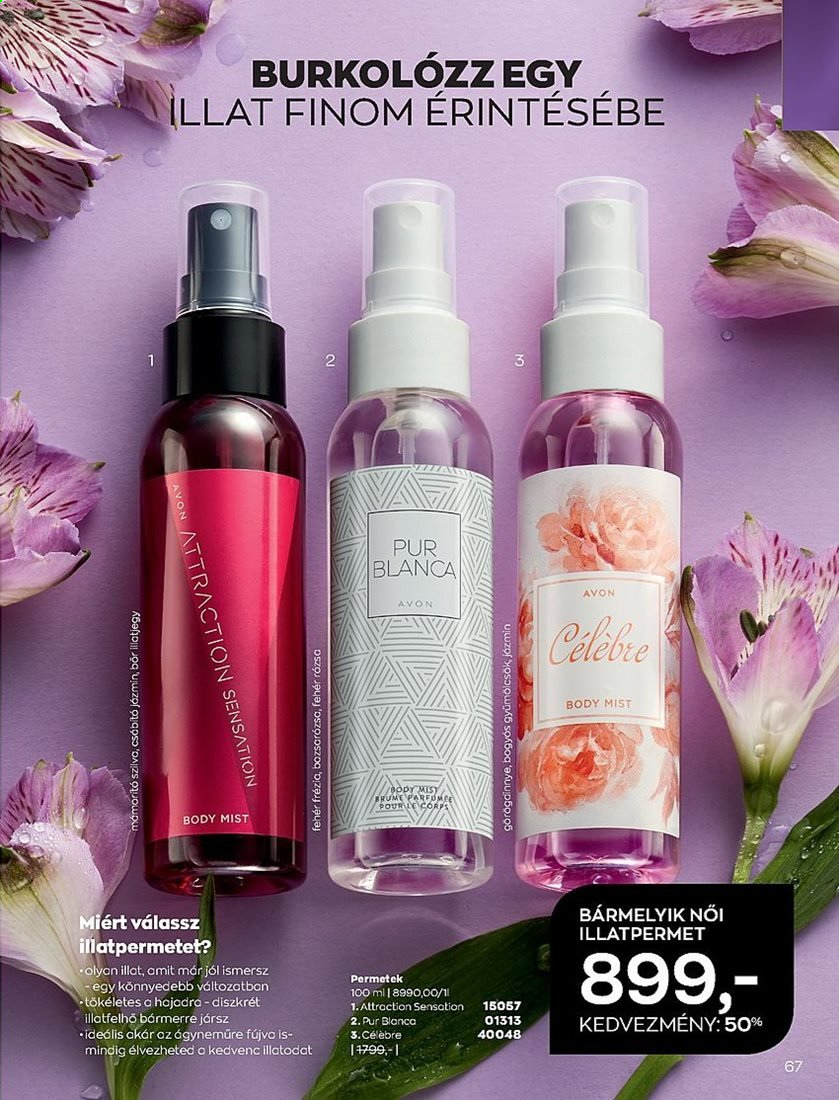 Avon akciós újságok - 2021.03.01 - 2021.03.31. Oldal 67