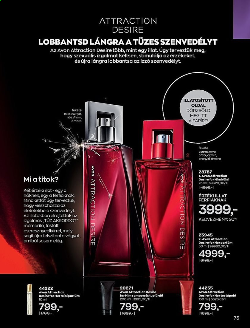 Avon akciós újságok - 2021.03.01 - 2021.03.31. Oldal 73