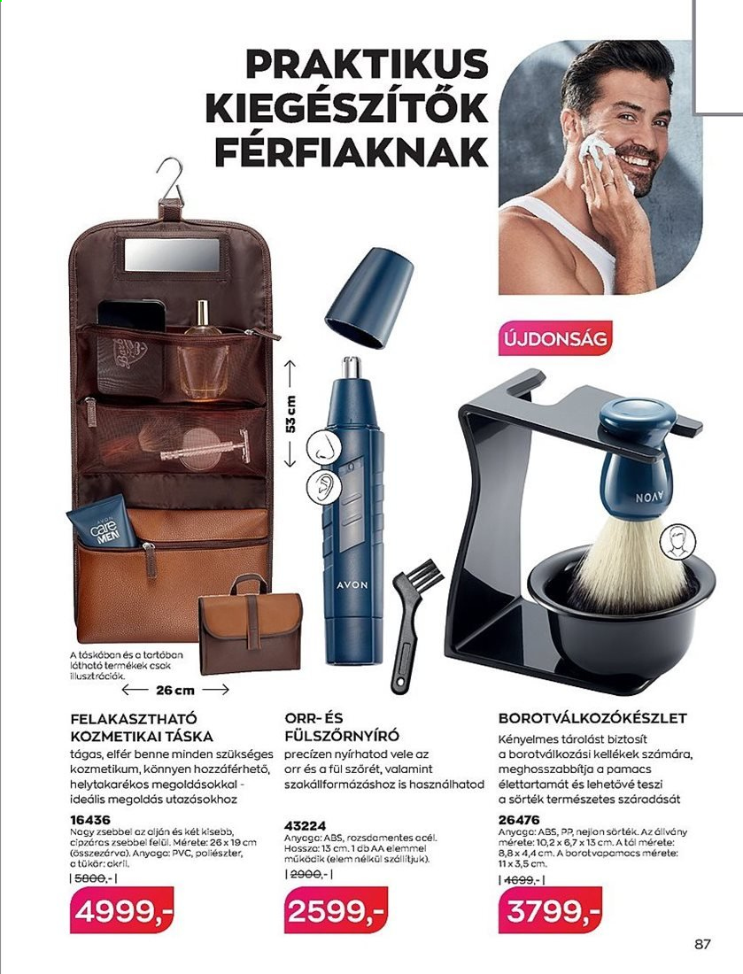 Avon akciós újságok - 2021.03.01 - 2021.03.31. Oldal 87