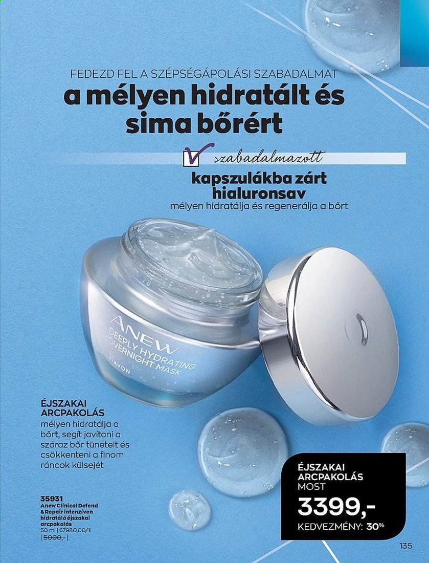 Avon akciós újságok - 2021.03.01 - 2021.03.31. Oldal 135