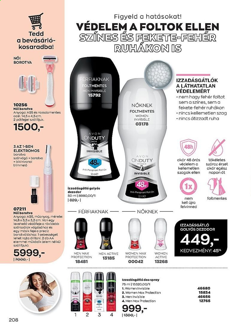 Avon akciós újságok - 2021.03.01 - 2021.03.31. Oldal 208
