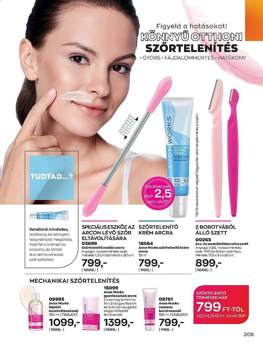 Avon akciós újságok - 2021.03.01 - 2021.03.31. Oldal 209