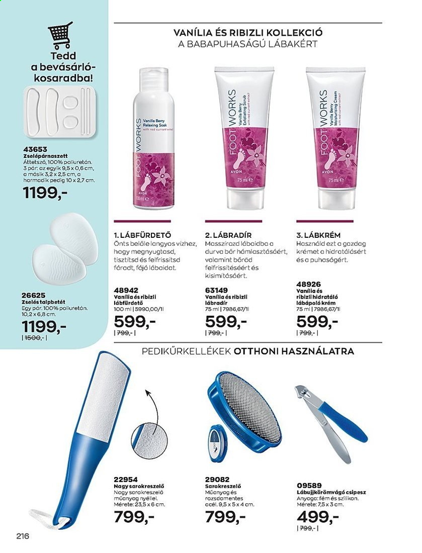 Avon akciós újságok - 2021.03.01 - 2021.03.31. Oldal 216