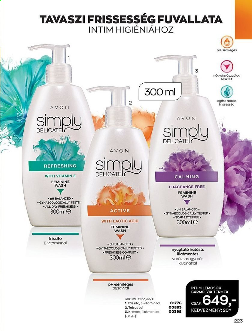 Avon akciós újságok - 2021.03.01 - 2021.03.31. Oldal 223
