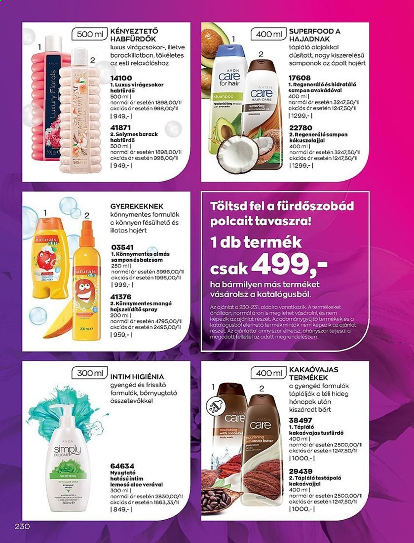 Avon akciós újságok - 2021.03.01 - 2021.03.31. Oldal 230