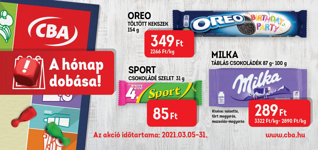 CBA akciós újságok - 2021.03.05 - 2021.03.31. Oldal 3